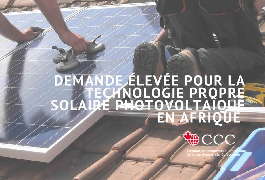 FR - High demand in Africa for solar photovoltaic cleantech