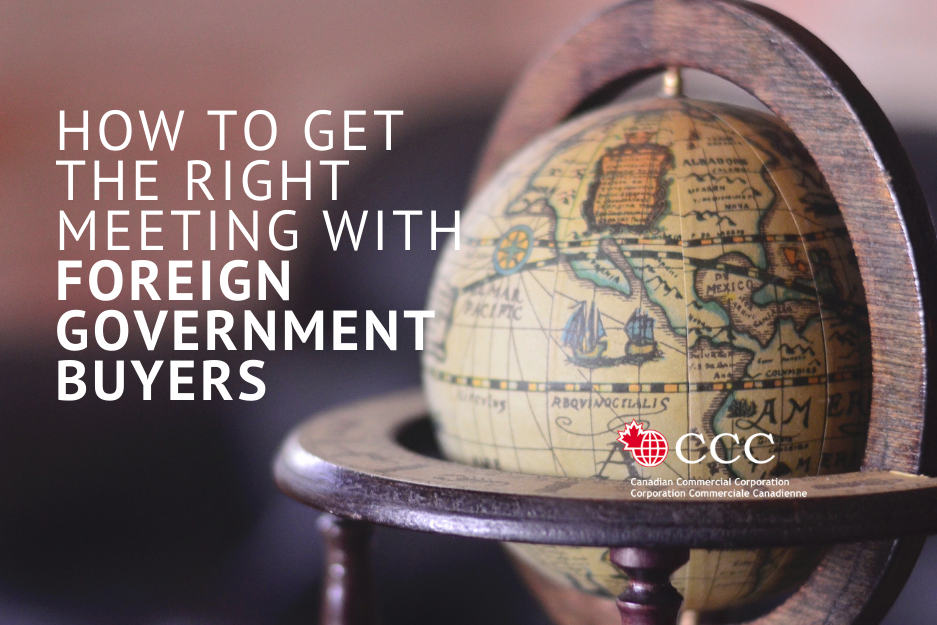 How to get the right meeting with foreign government buyers - EN-1